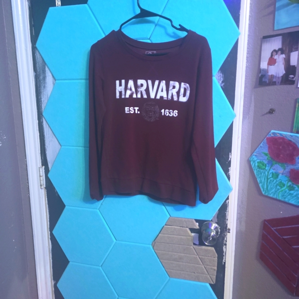 Harvard pull over sweater